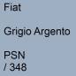 Preview: Fiat, Grigio Argento, PSN / 348.